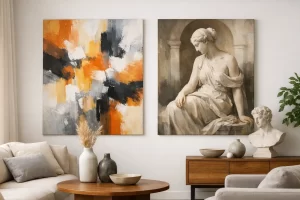 Arte abstracto vs figurativo para tu espacio