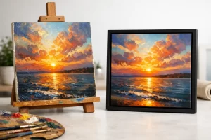Óleo original vs impresión premium: cuál elegir