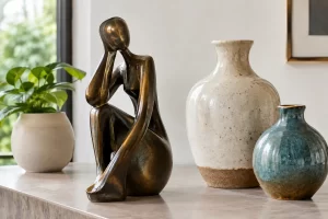 Bronce artístico versus cerámica para tu espacio